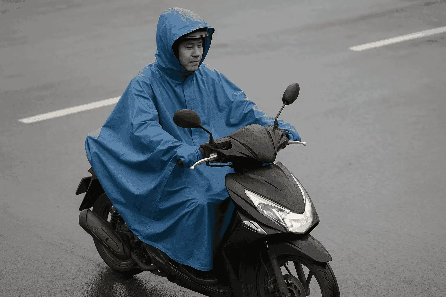 bahaya menggunakan jas ponco